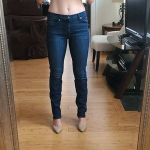 7 Jeans- roxanne dark blue, perfect condition